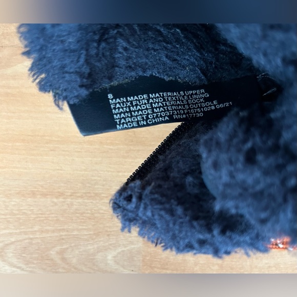 CAT & JACK Ryker Winter Boot TODDLER SIZE 8 Blue Lined Faux fur High Top Lace - Picture 7 of 9